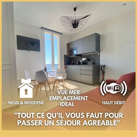Appartement Moderne Climatise Monaco Vue Mer Cap-d'Ail Eksteriør bilde