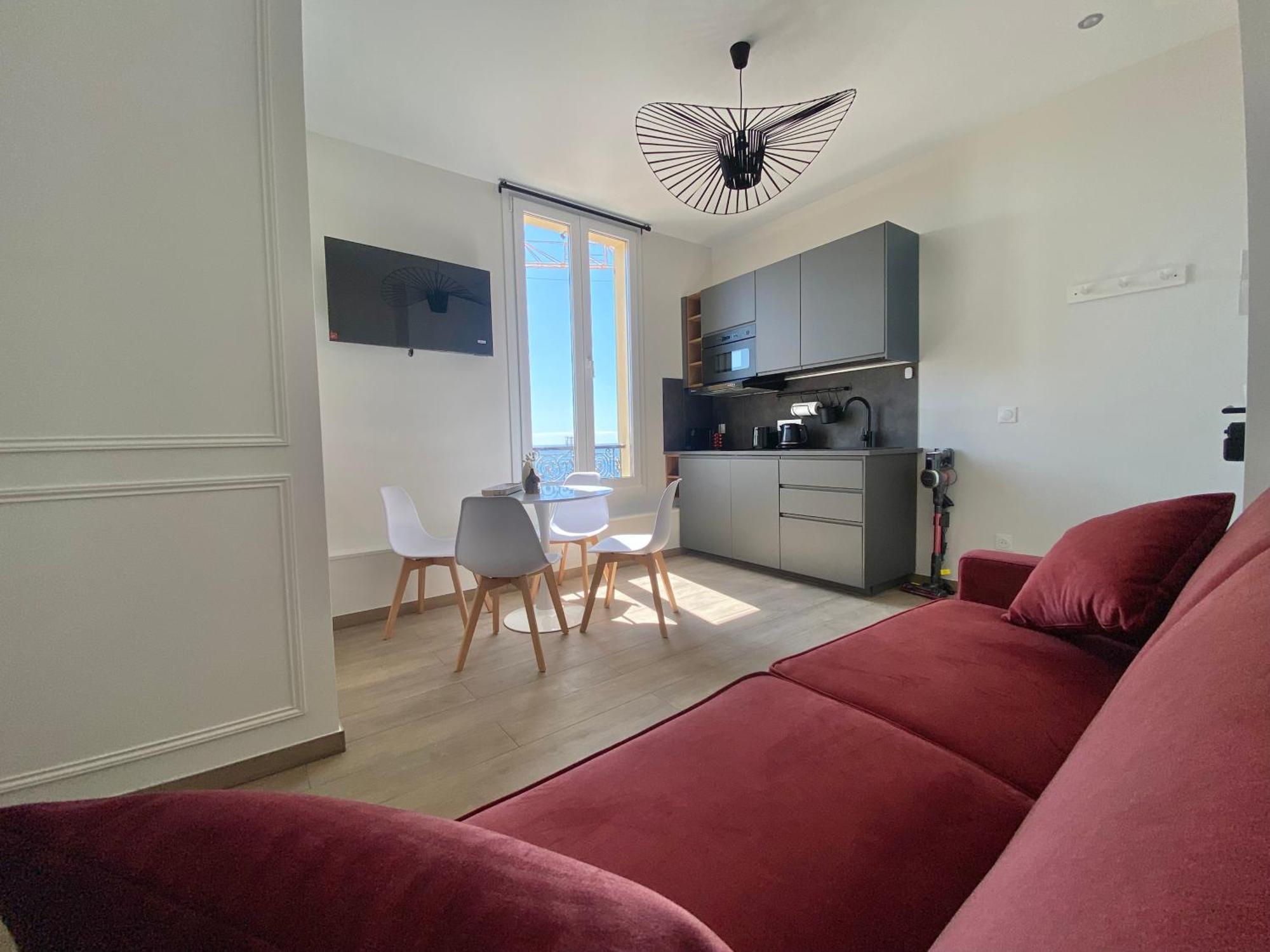 Appartement Moderne Climatise Monaco Vue Mer Cap-d'Ail Eksteriør bilde