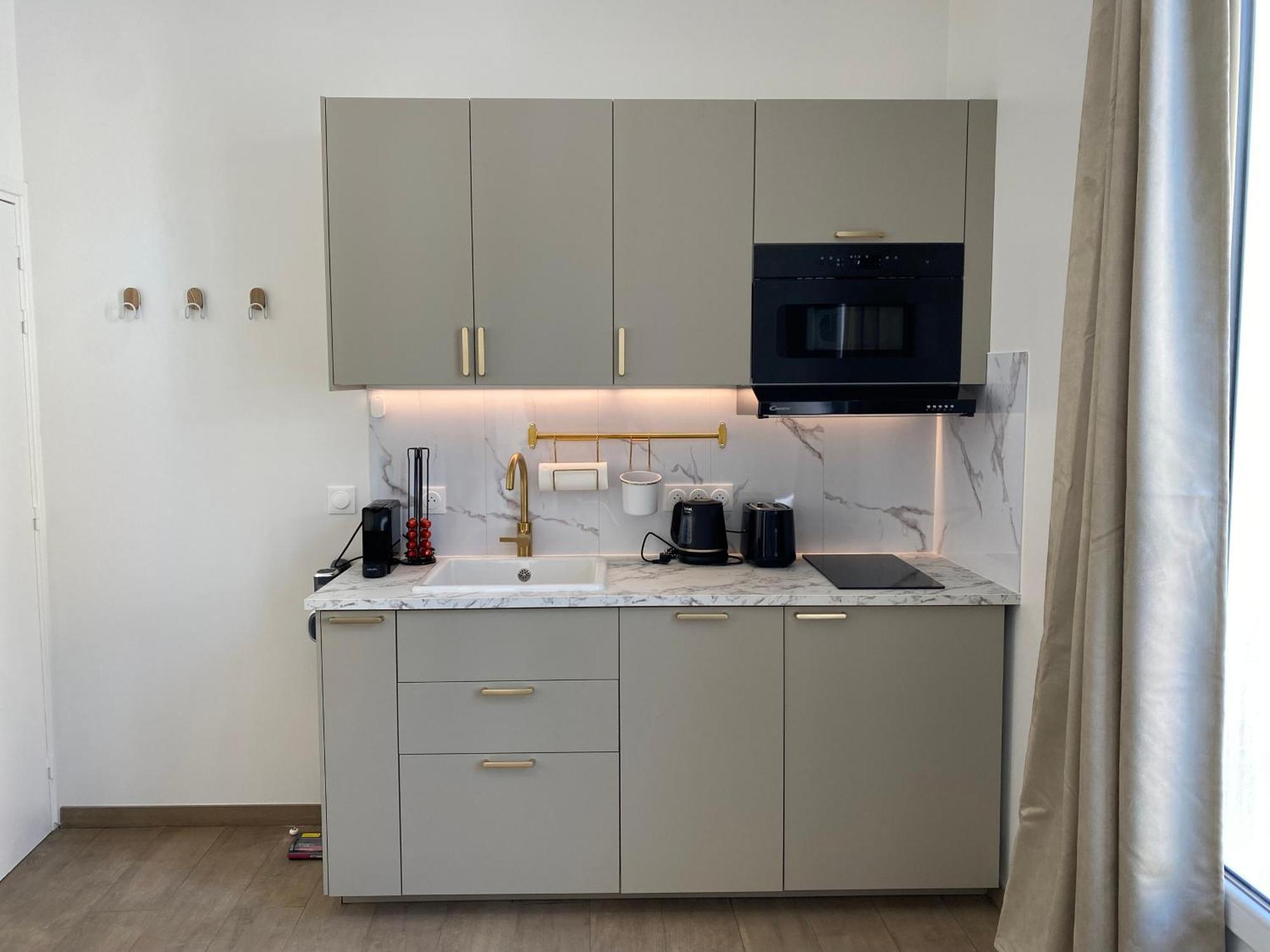 Appartement Moderne Climatise Monaco Vue Mer Cap-d'Ail Eksteriør bilde
