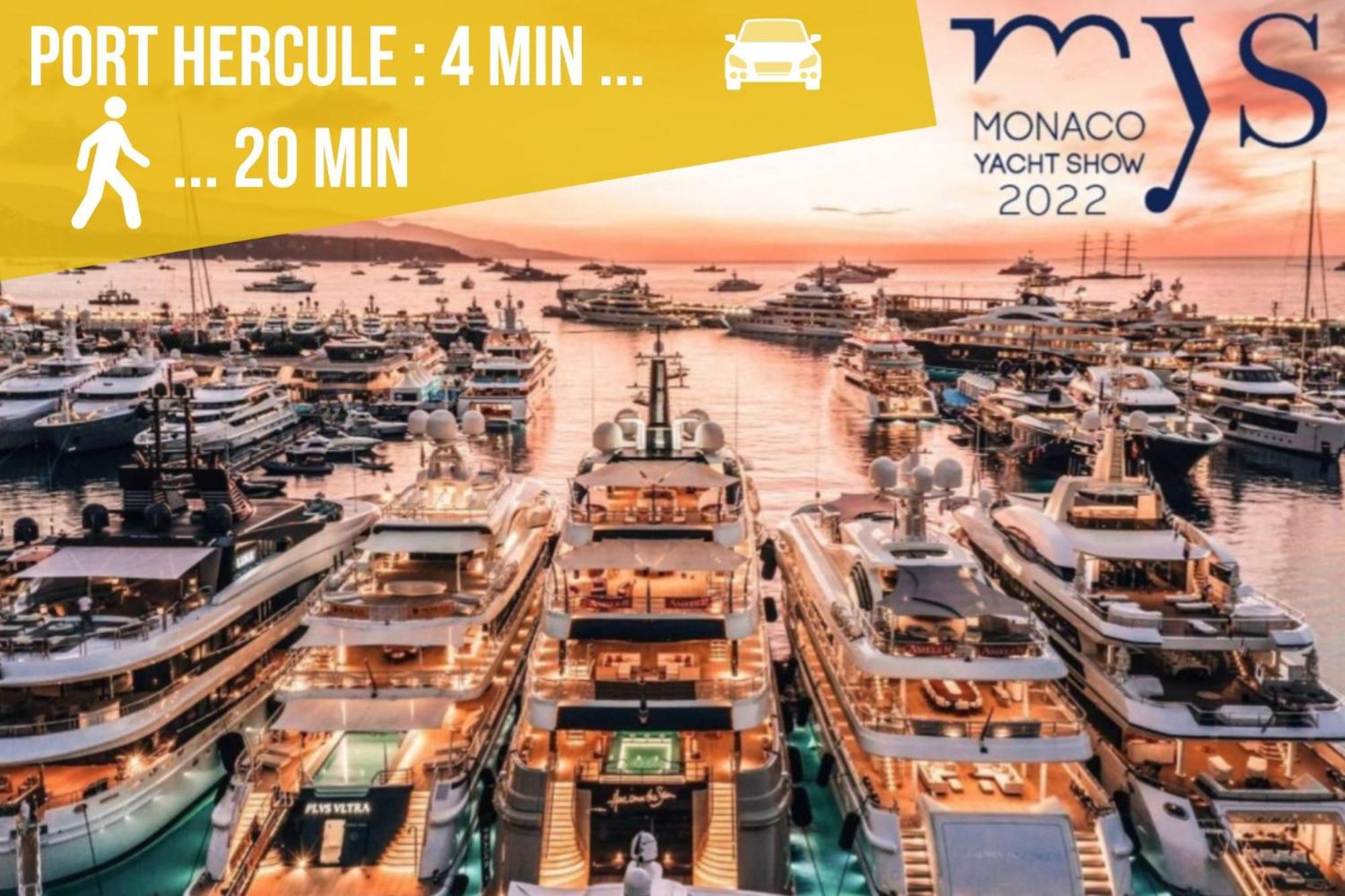 Appartement Moderne Climatise Monaco Vue Mer Cap-d'Ail Eksteriør bilde
